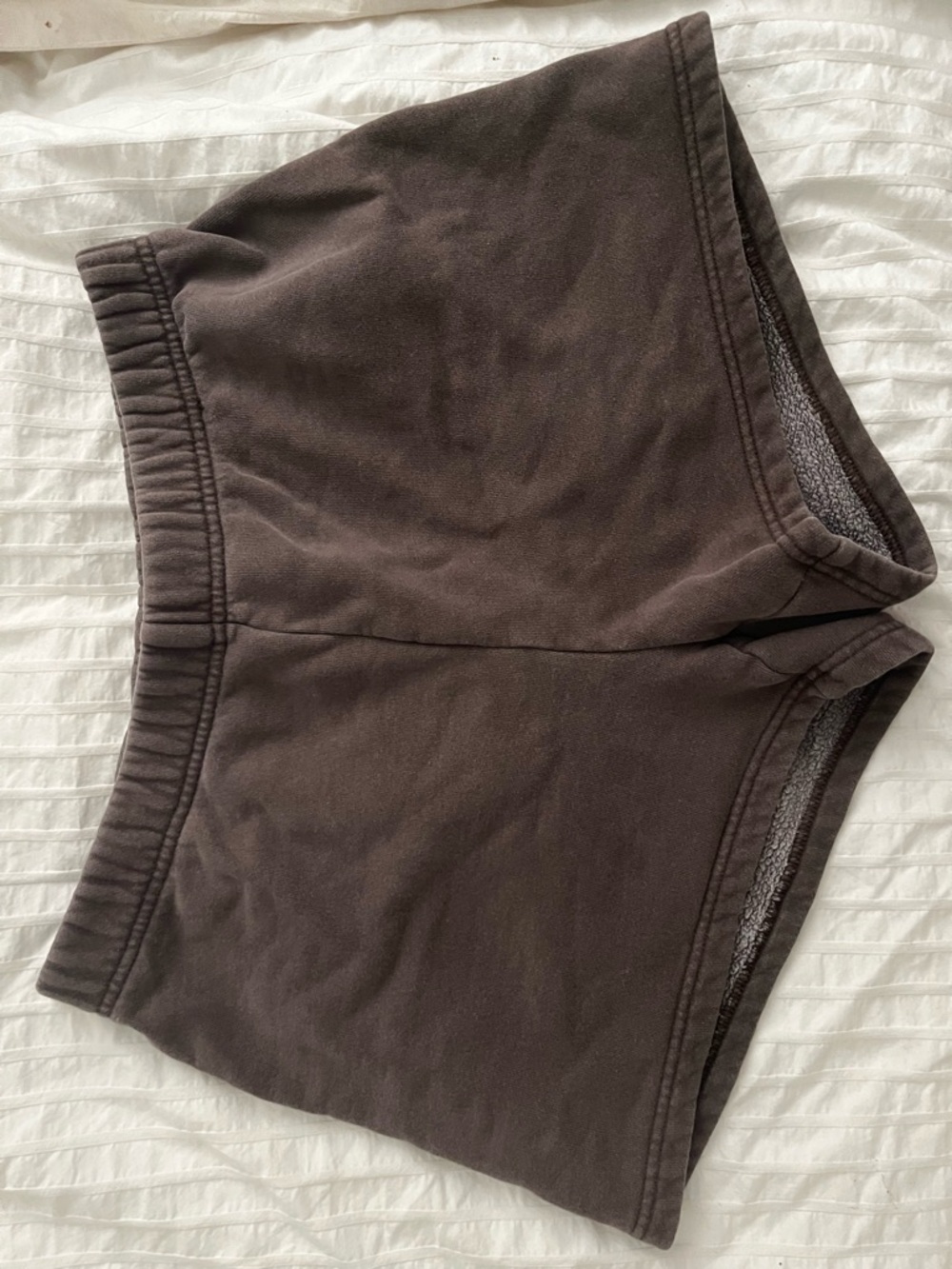 TNA Cozy Brown Sweatshorts